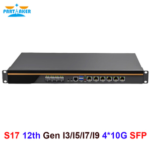 Thế hệ thứ 12 lõi 1U Rackmount tường lửa thiết bị 6 LAN 4 cổng SFP gddr4 Video Quad tương thích pfsense opnsense Mikrotik mới - Product Image 5