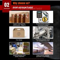 Boîte à fond pliant personnalisée pour produits numériques, expédition à plat, matériaux recyclés écologiques, emballage portable pour l'électronique