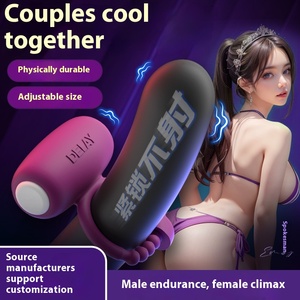 Prodotti per adulti giocattoli elettrici da uomo vibranti anello di blocco masturbatore per <span class=keywords><strong>marito</strong></span> e <span class=keywords><strong>moglie</strong></span> giocattoli sessuali per la masturbazione - Product Image 2