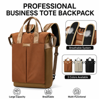 Sac à dos léger en polyester pour ordinateur portable 15,6 pouces, fermeture éclair étanche, tissu haute densité, sac de voyage