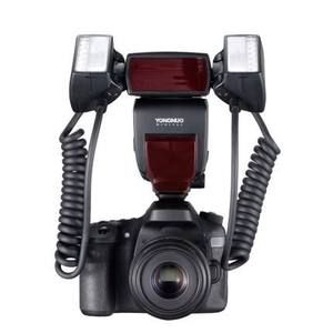YONGNUO YN24EX E-TTL <span class=keywords><strong>Flash</strong></span> Macro Lumière Rapide 5600K avec 2 Têtes de <span class=keywords><strong>Flash</strong></span> et 4 Anneaux Adaptateurs pour <span class=keywords><strong>Canon</strong></span> EOS 1Dx 5D3 6D <span class=keywords><strong>7D</strong></span> 70D 80D - Product Image 1