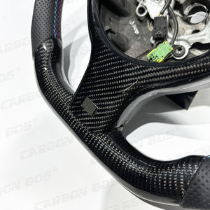 Volant de course pour BMW E46 Noir en fibre de carbone pour BMW E90 E91 E71 E46 E60 E81 E84 E92 Volant de haute qualité personnalisable - Product Image 3