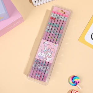 Crayons de <span class=keywords><strong>dessin</strong></span> animé-Paquet de 12 crayons d'écriture HB avec gommes - Product Image 6