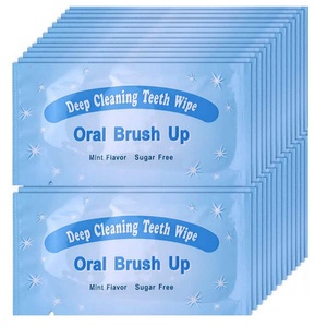 Toallitas Dentales Multiusos con Sabor a Menta para Cuidado Bucal y Blanqueamiento Dental - Product Image 1