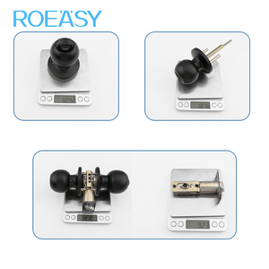 Roeasy OEM Tubular <strong>Knob</strong> Lock Set Stainless Steel Privacy Entry Locks for Home <strong>Bedroom</strong> <strong>Door</strong> Hotel Exterior Use Zinc Alloy - Product Image 5