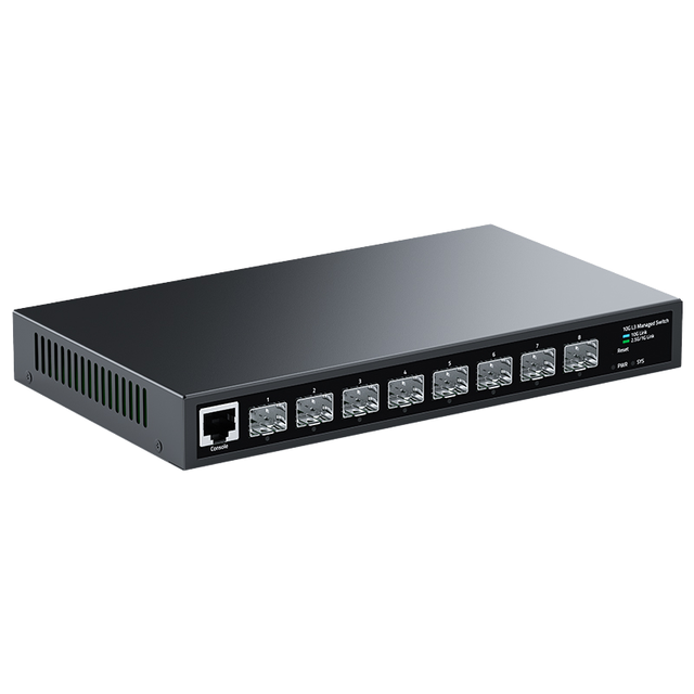 PUSR 8 Ports 1000Mbps Gigabit Ethernet Unmanaged Switch Industrial Use Desktop Adapter SNMP Function Plug Play SG1008 Switching