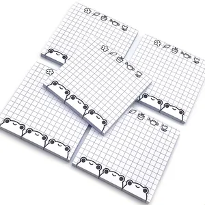 Custom Small Fresh Style Cartoon Printed Memo Pad Weekly Planner Marked Memo Pads