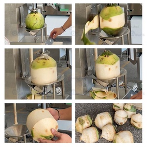 Migliore Macchina Automatica SANFU per Sbucciare Noci di Cocco Verdi, Alta Produttività, 220V 0.8kW - Product Image 4