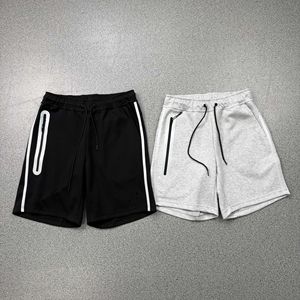 Usine Logo Personnalisé Tech Polaire Réfléchissant Hommes Pantalon Lourd Zip Style Garçon Short De Course Casual Réfléchissant Pantalon De Survêtement - Product Image 3