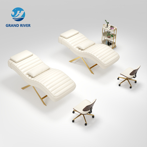 Lit de beauté pour salon moderne lit inclinable pour cils incurvés lit pour traitement des sourcils pour table de massage pour spa facial - Product Image 2