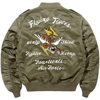 Blouson rétro personnalisé style Harley pour homme – Printemps/Automne – Coupe ample, tendance, uniforme de baseball, fermeture éclair, coupe-vent, broderie sergé