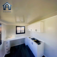 Casa Contenedor Prefabricada Modular de Lujo de 20-40 pies, Vivienda de Múltiples Pisos, Estructura de Acero, Villa Personalizada de Alta Gama