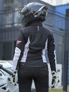 FEHER – veste d'été pour moto pour femmes, ventilée, respirante, antidérapante, résistante à l'usure, manteau de protection pour Moto, coupe-vent <span class=keywords><strong>CE1</strong></span> - Product Image 4