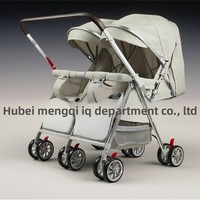 Cochecito Doble con Estructura de Aleación de Aluminio, Ligero y Plegable, para Bebés de 0 a 6 Meses, Compacto, Apto para Ascensores