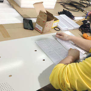 Lámpara con alimentación integrada para exteriores, potente farola LED de 20W con sensor de movimiento para exteriores en ciudades inteligentes, farola solar - Product Image 5