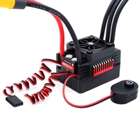 Moteur brushless Surpass Hobby Rocket-RC V2 3650 avec combo ESC 60A pour voiture RC rapide 1/10 - Métal 5 canaux