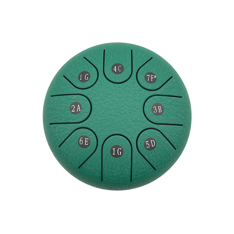 Музыкальный инструмент Ударная 6 дюймов 8 Примечания Handpan бак который сделает вашего ребенка центром стальные барабаны для язычок ударная установка