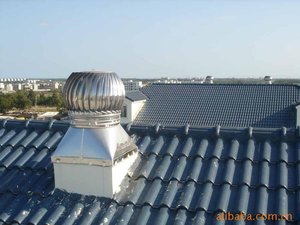 Bán Hàng Trực Tiếp Thông Gió Non Power Roof Gắn Gió Loại Tuabin Tự Nhiên Thông Gió Quạt Năng Lượng Mặt Trời - Product Image 2