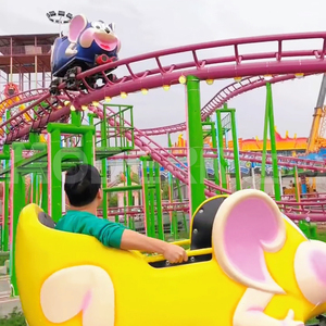 Manège de parc d'attractions en acier pour enfants - Certifié CE, haute capacité - Product Image 3