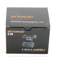 Stabilisateur SkyDroid C10 Gimbal 1080P à trois axes, stabilisation HD, alimentation 7.4-74V, accessoire caméra FPV pour multicoptère RC H16, 61g
