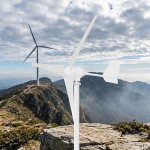 Générateur éolien à axe horizontal 500W PMG pour maison, ferme, camping-car, 3 pales en nylon, rotor de 1,3m, démarrage à 2m/s, 12V/24V, IP54, moulage de précision, 20 ans de garantie - Product Image 6