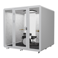 Cabine de bureau insonorisée commerciale, cabine de bureau silencieuse, réduction du bruit, enregistrement vocal, appels téléphoniques pour bureau commercial