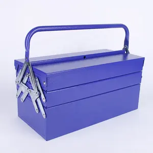 Cantilever Tool Box 5 Tray Storage Toolbox Metal Mechanic Chest Organiser Drawer