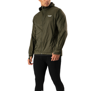 Chaqueta Safari Casual para Hombre <span class=keywords><strong>JSO</strong></span> TL7332, Tejida, Resistente al Viento, con Logotipo Personalizado, Cierre de Cremallera, Abrigo Cálido para Exteriores de Otoño, Servicio OEM Disponible - Product Image 4