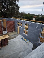 Blocs de mousse Icf 8 "Fournisseur de matériaux de construction Icf Blocs de construction Coffrage pour la construction Vente en gros