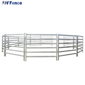 Heavy Duty movible 2,3 M acero ganado caballo paddock corral patio valla paneles y puertas valla galvanizada - Product Image 5