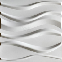 COMOVY Design personnalisé autocollant mural 3d en forme de grain de marbre imperméable panneau mural 3d pour décoration intérieure