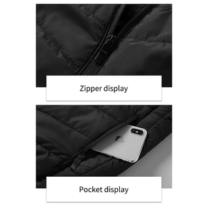Chaleco Térmico Eléctrico de 11 Zonas de Calor, Prenda de Invierno para Hombre, Color Negro, Personalizable, Unisex, Ropa con Calefacción - Product Image 4