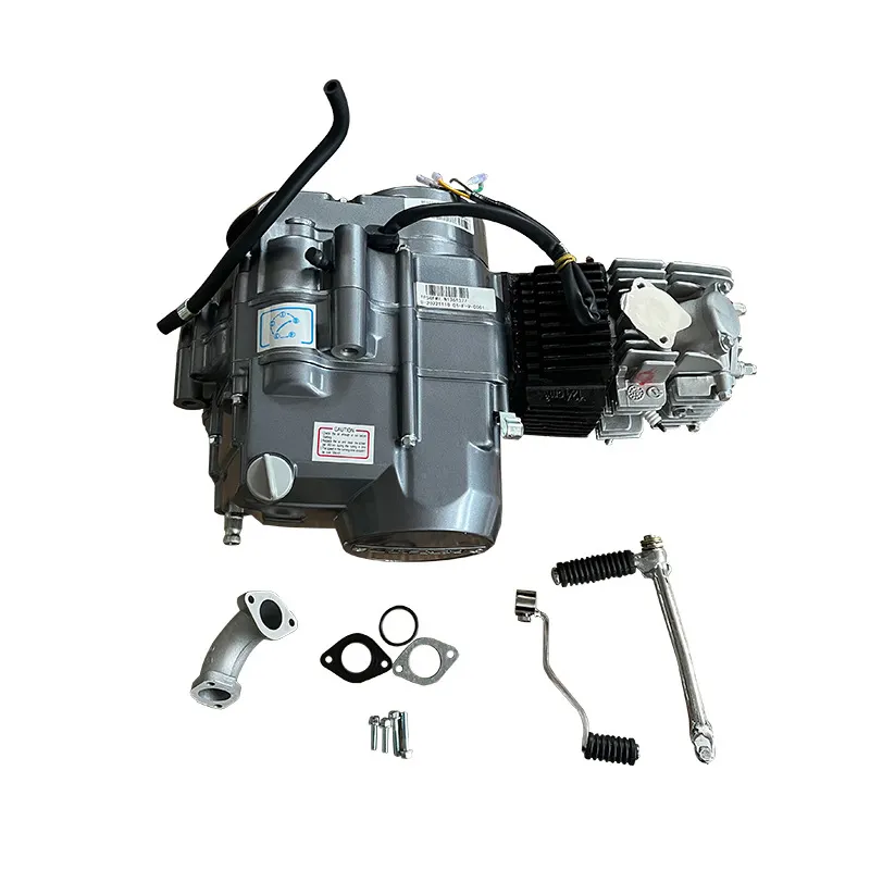 lifan engine assembly Lifan 125cc engine half automatic electric start motor with aluminum cylinder