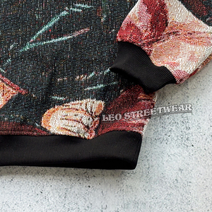 Felpa con Cappuccio Anime in Tessuto Jacquard, Coperta Unica, Abbigliamento Anime, <span class=keywords><strong>Felpe</strong></span> Girocollo Personalizzabili con Logo per Uomo - Product Image 6