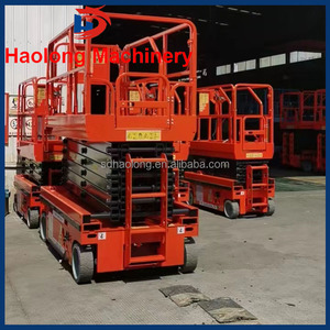 36 kaki <span class=keywords><strong>12</strong></span> meter buatan Cina mirip dengan Genie JLG Skyjack haulot hidrolik elektrik gunting self-propelling gunting angkat - Product Image 4