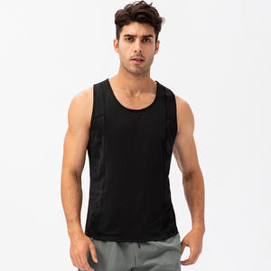 RUIQUWIN – Nouveau débardeur sportif patchwork pour homme, ample, sans manches, respirant, séchage rapide, idéal pour le fitness et les activités de plein air - Product Image 3