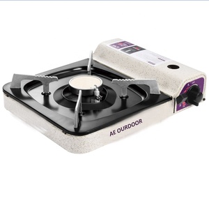 Cocina de Gas Portátil para Exteriores, de un Solo Quemador, con Protección de Presión, Operación Manual, Superficie de Aluminio, Encendido Electrónico, para Senderismo - Product Image 3