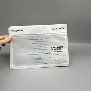 Stampa personalizzata finestra piatta trasparente piccoli accessori con cerniera calzino con chiusura <span class=keywords><strong>a</strong></span> Zip borsa <span class=keywords><strong>a</strong></span> 3 lati con guarnizione Mylar - Product Image 6