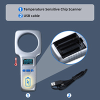 Microchip Reader Pet Microchip Scanner con pantalla OLED Pet Chip ID Scanner EMID Microchips para gestión de animales