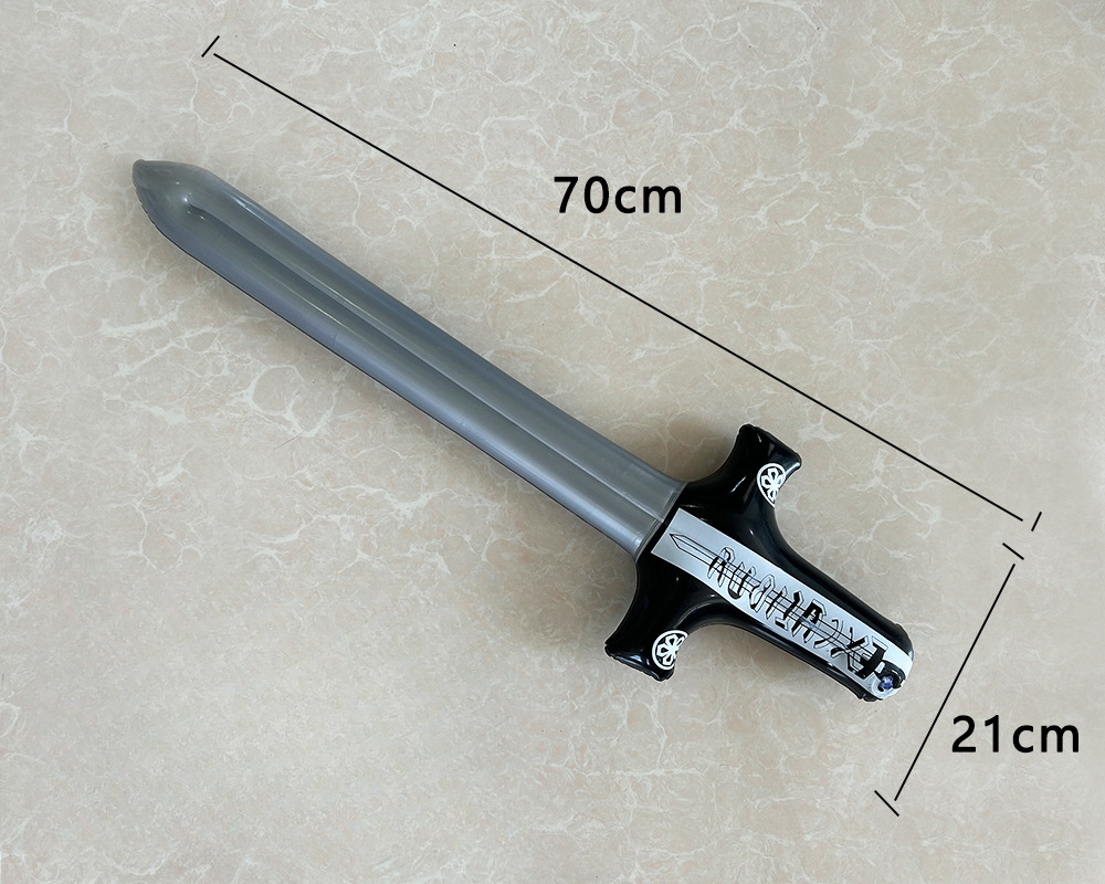 Épée gonflable noire