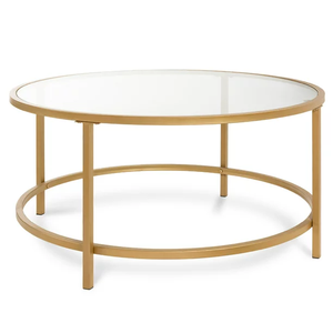 Modern Design Luxury Glass Top Hallway Coffee <b>Table</b> with <b>Mirror</b> Functional Entry <b>Table</b> Low Space Home Furniture Factory - Product Image 1