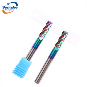 4mm 6mm 8mm 10mm 12mm 4 flautas DLC revestimiento <span class=keywords><strong>de</strong></span> carburo <span class=keywords><strong>de</strong></span> tungsteno fresa para aluminio - Product Image 6