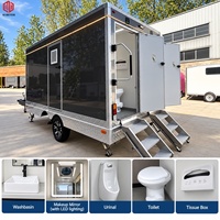 Allbetter OEM Remorque Sanitaire Remorquable, Remorque Toilettes Mobiles pour Parcs