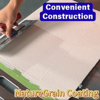 Revêtement Acrylique NatureGrain Facile à Appliquer ETERNI DIY – Peinture Liquide pour Murs Intérieurs Effets Décoratifs Transparents Carte de Couleurs Longue Gamme