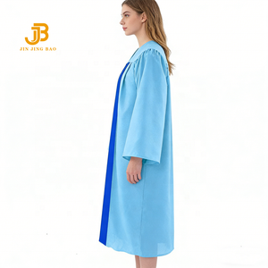 Túnicas de Graduación ODM OEM 2026, Vestidos de Coro Escolar e Iglesia, <span class=keywords><strong>100</strong></span>% Poliéster, Unisex para Adultos - Product Image 3