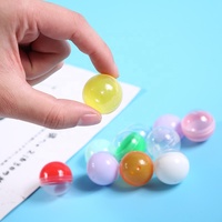 KUBIXION KU-1520 Prix usine Capsules en plastique transparent de 100 mm Coquilles d'œufs colorées pour distributeurs automatiques de jeux à monnayeur et jouets