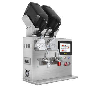 Máquina de llenado automática de doble cabezal con pantalla táctil para latas, gel UV, esmalte de uñas, brillo labial, aceite esencial, digital de alta precisión - Product Image 3