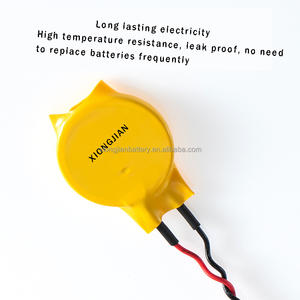Xiongjian CR2032 3V 1800mAh batteria al litio con rivestimento metallico per il prezzo digitale etichetta giocattoli - Product Image 2