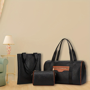 กระเป๋าเดินทางระยะสั้นความจุขนาดใหญ่ชุดอินเทรนด์สามชิ้น - Product Image 1