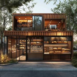 Casa Container di Lusso <span class=keywords><strong>Akay</strong></span>, Ufficio Portatile Personalizzato, Appartamento Duplex Prefabbricato, Edificio Smontabile - Product Image 3